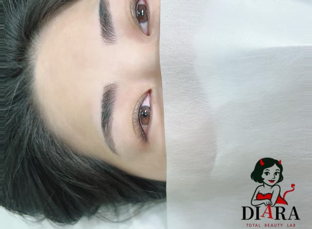 자연결 눈썹 메이크업