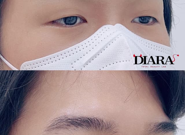 쉐도우 눈썹 메이크업