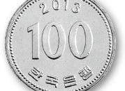 100원