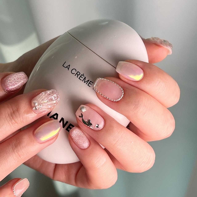 밀크네일 고산점